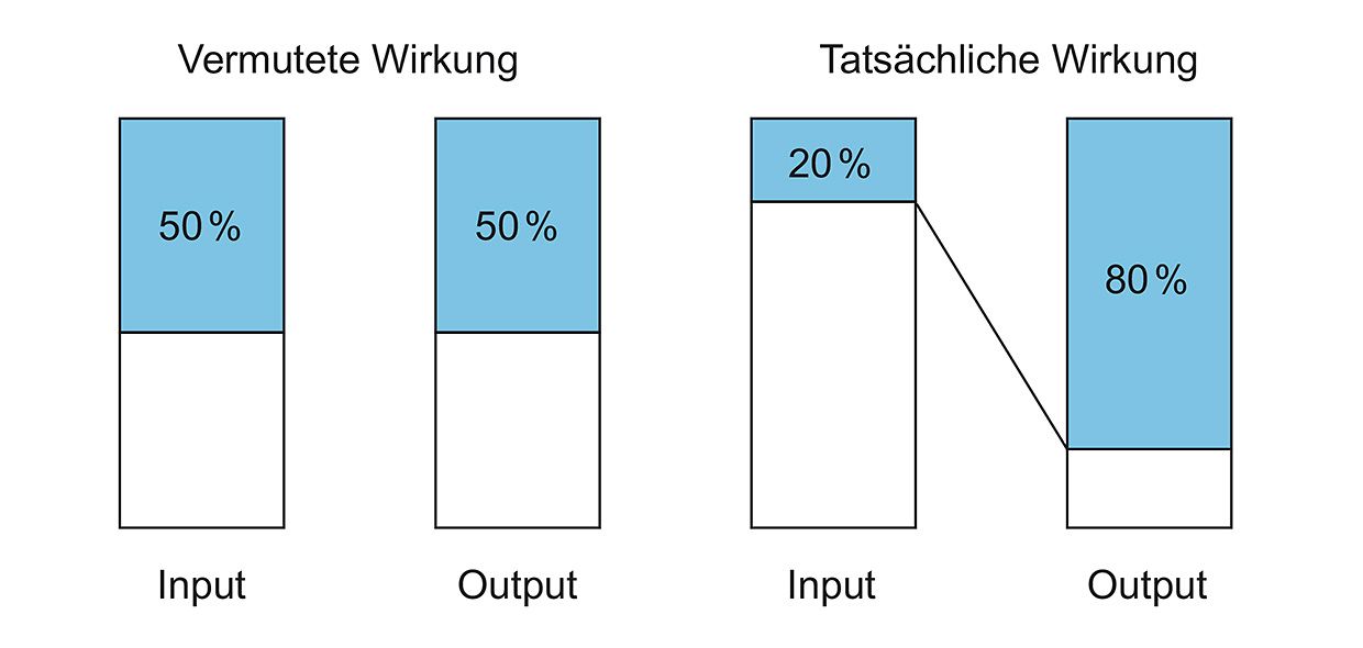 Grafik: 80/20 Prinzip, Pareto Prinzip