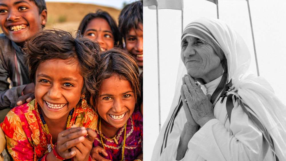 Mutter Teresa Führung Fröhlichkeit